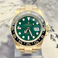 Role_x Gmt Master Gold/Green Watch