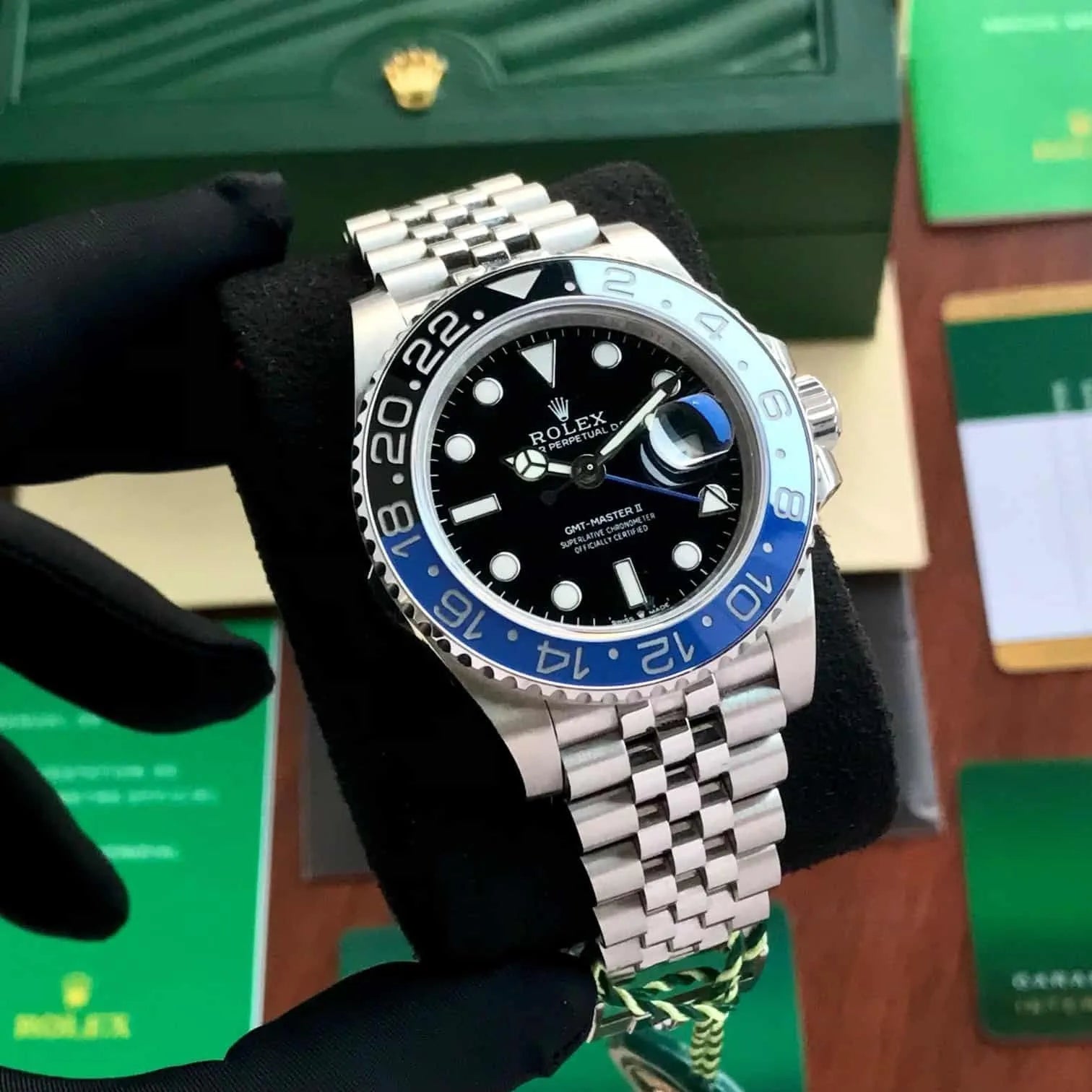 Role_x Gmt Master Blue Watch