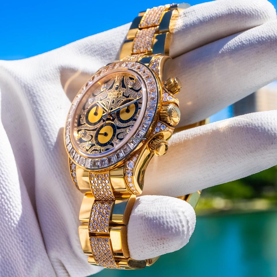 Role_x Tiger Gold Chain Watch