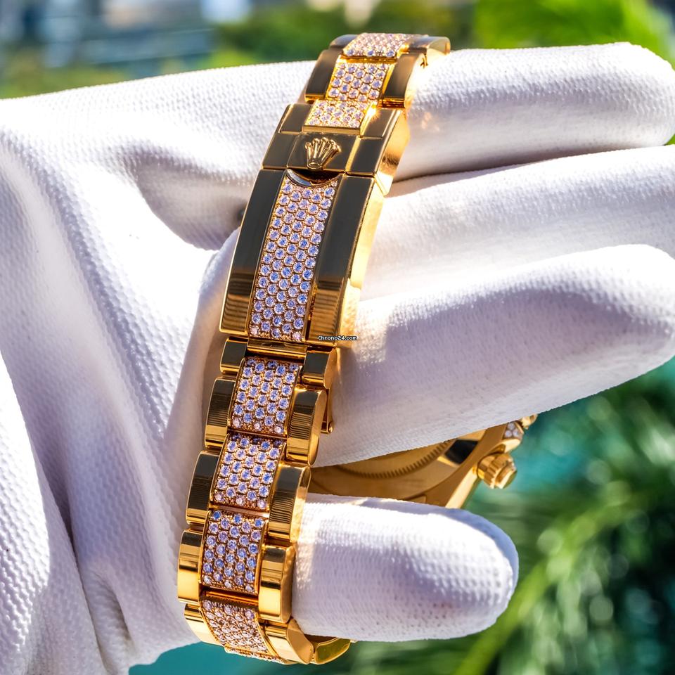 Role_x Tiger Gold Chain Watch