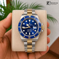 Role_x Submarine 2-Tone Silver/Blue Watch