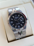 Role_x Land Dweller Silver/Black Watch