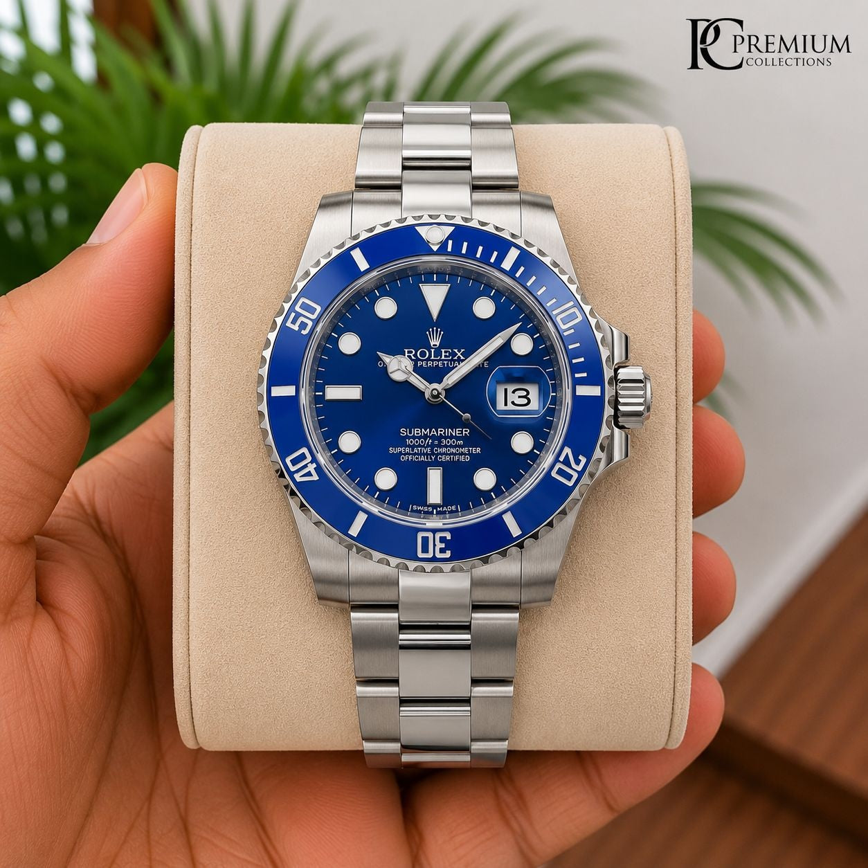 Role_x Submarine Silver/Blue Watch