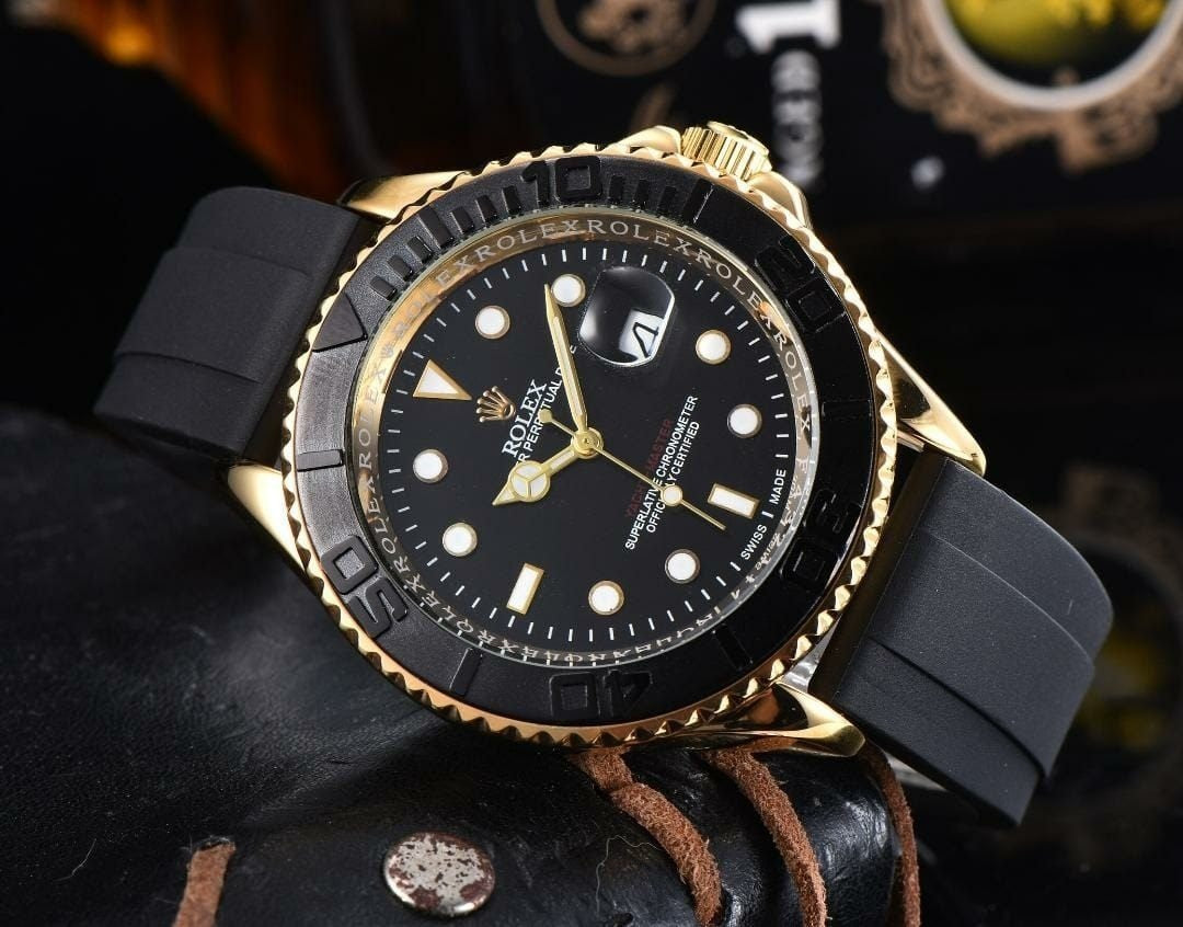 Role_x Yach Master Gold Watch