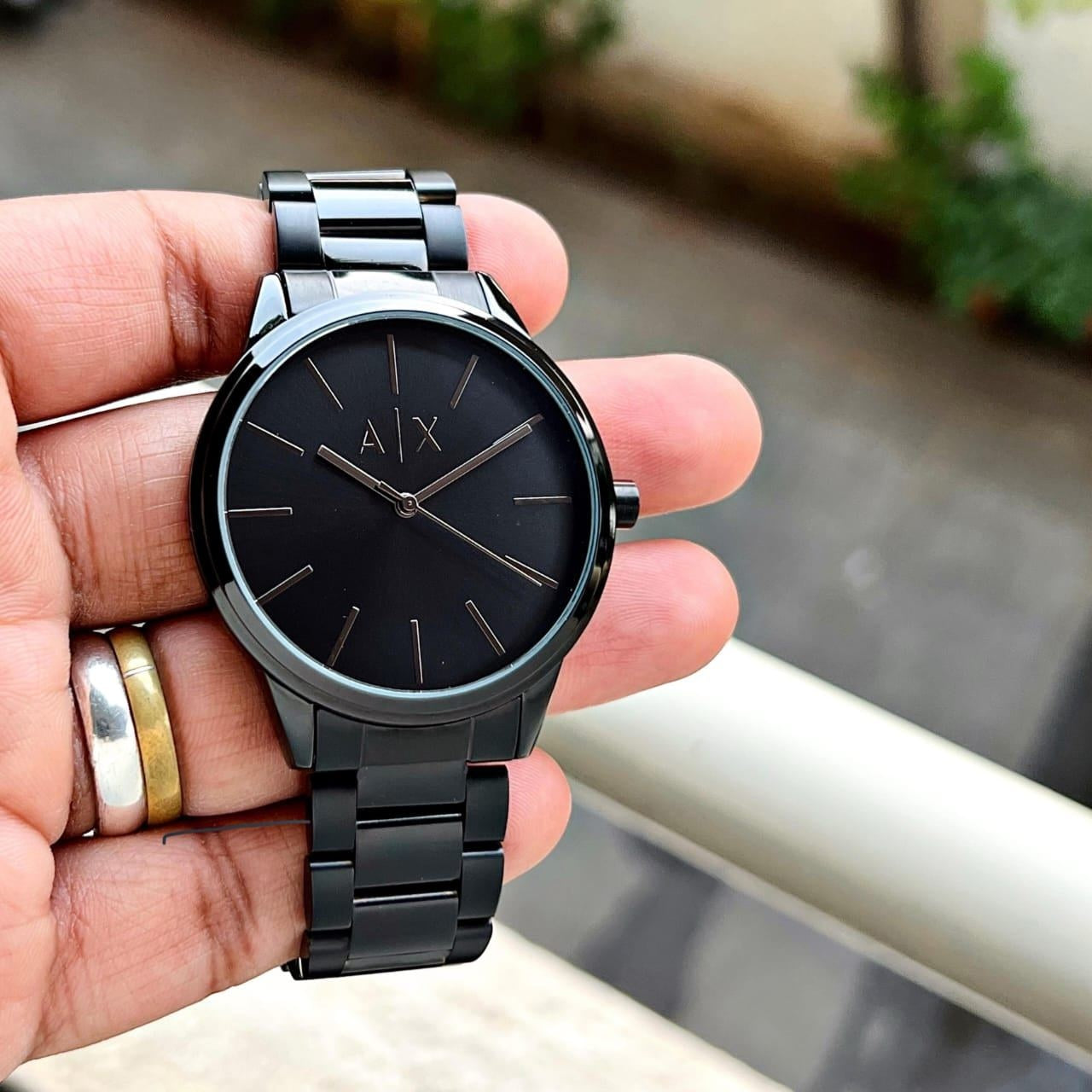 AX Exchange Signature Black Watch