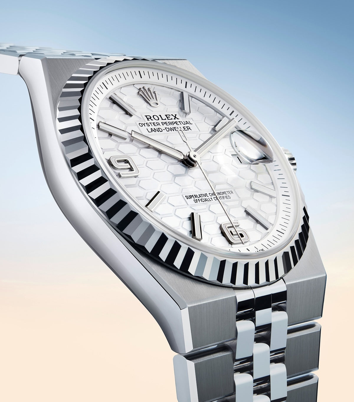 Role_x Land Dweller Silver/White Watch