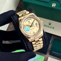 Role_x Day Date Gold Watch
