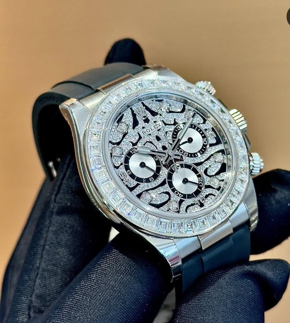 Role_x Tiger Silver Belt Watch