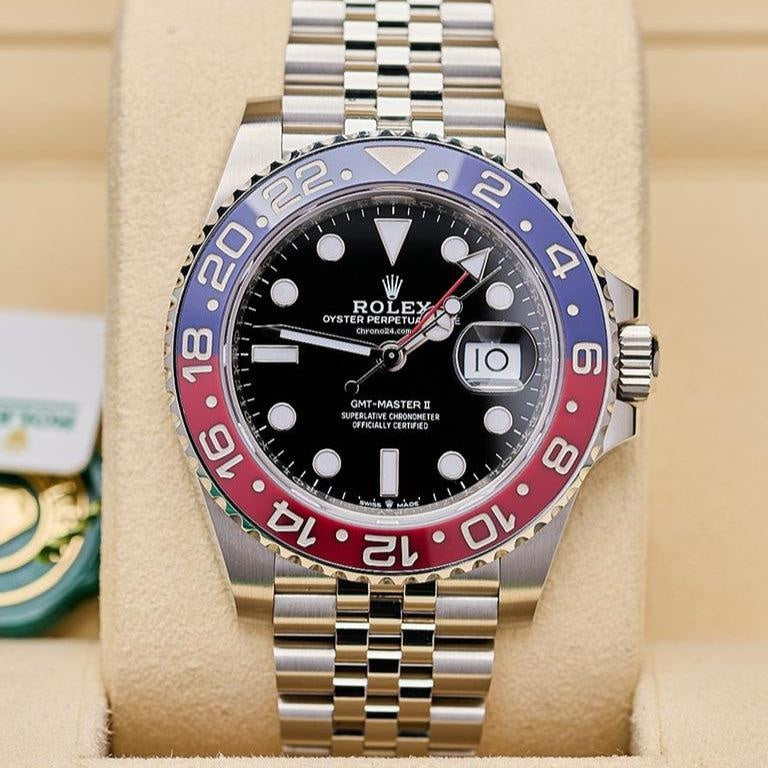 Role_x Gmt Master Red Blue Watch