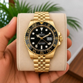 Role_x Gmt Master Gold Watch