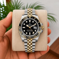 Role_x Gmt Master 2-Tone Watch
