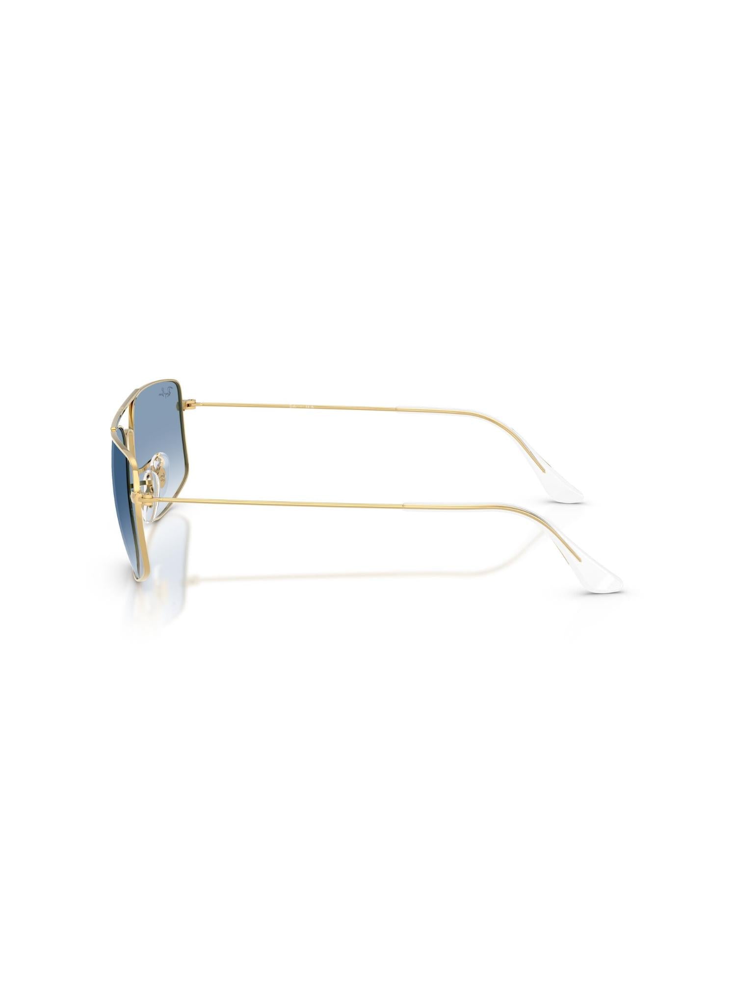 Ray-Ban Unisex Gradient Blue Lens Square Sunglasses
