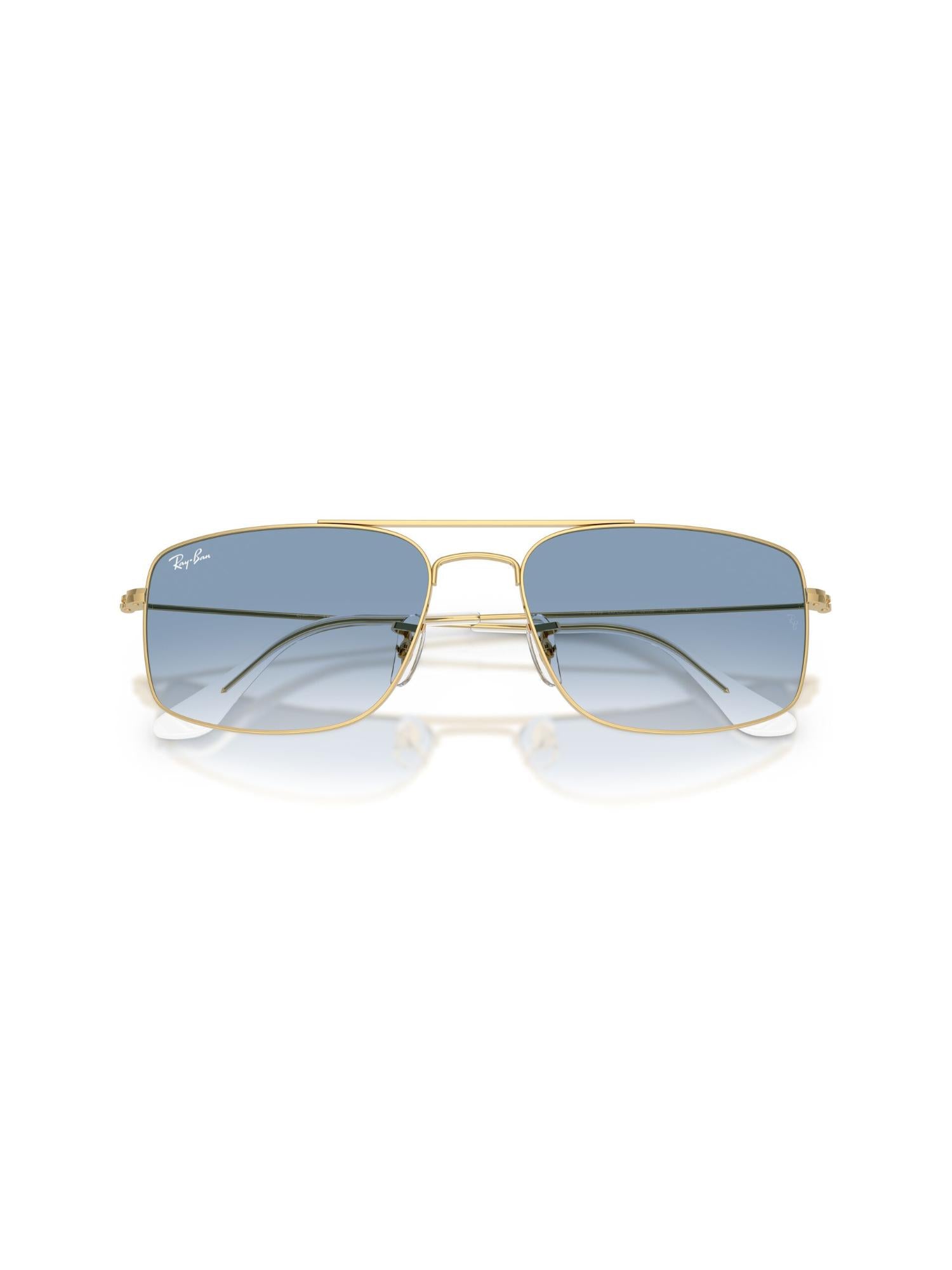 Ray-Ban Unisex Gradient Blue Lens Square Sunglasses