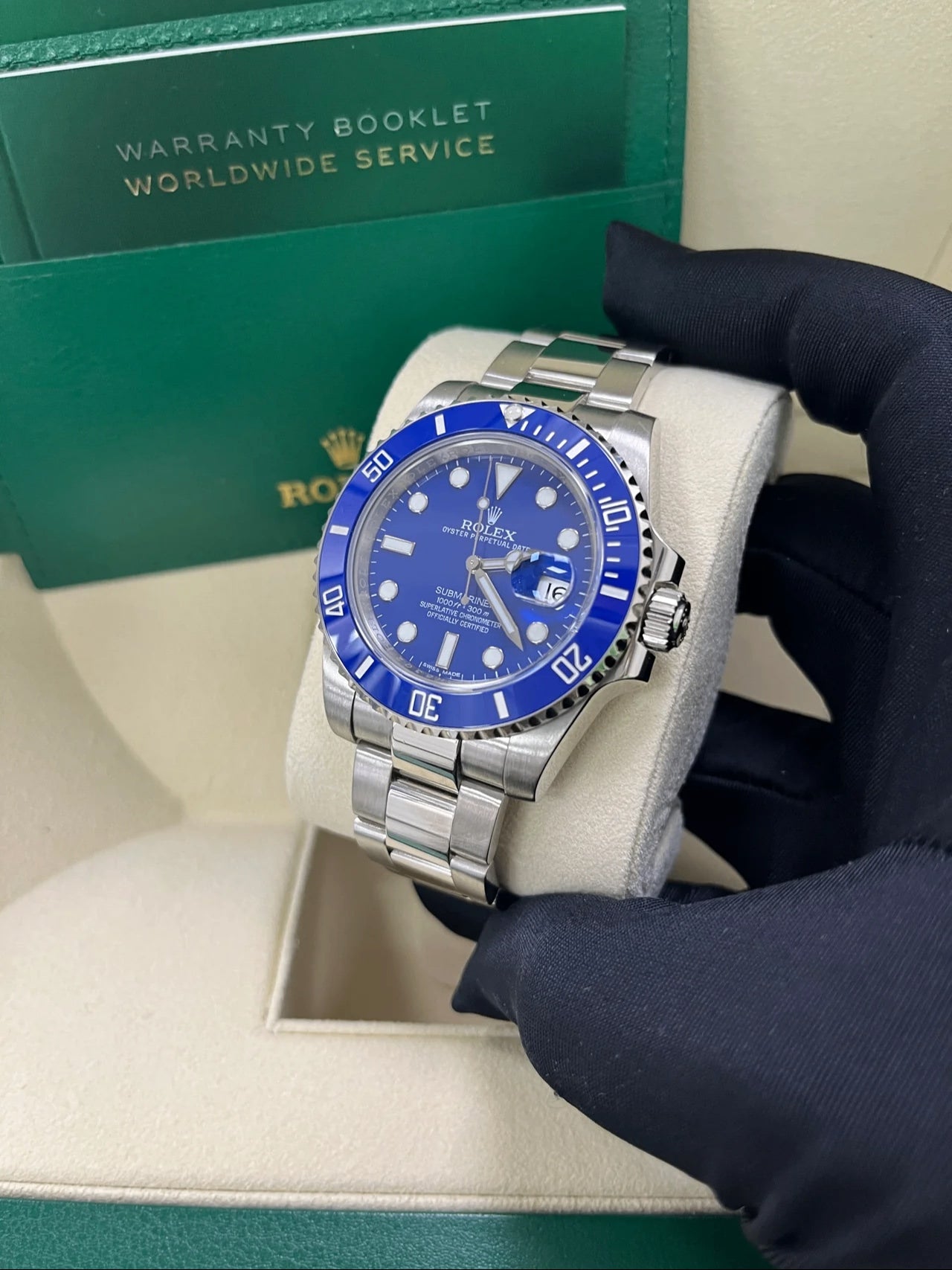 Role_x Submarine Silver/Blue Watch