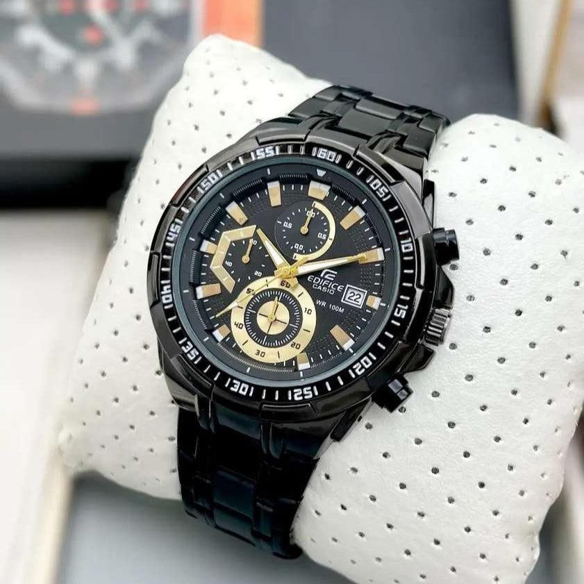 Slim Quartz Watch With Premium Detailing