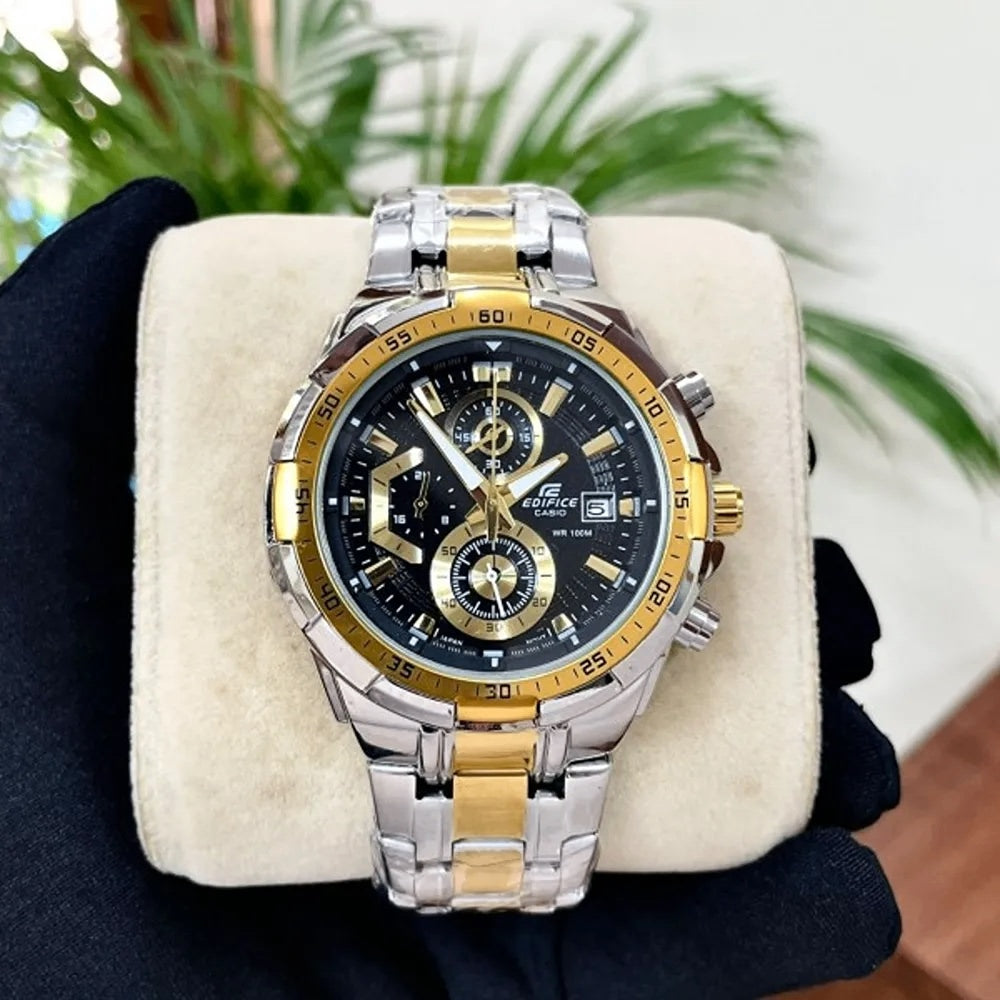 Casi_o Edific_e 2Tone Black Watch