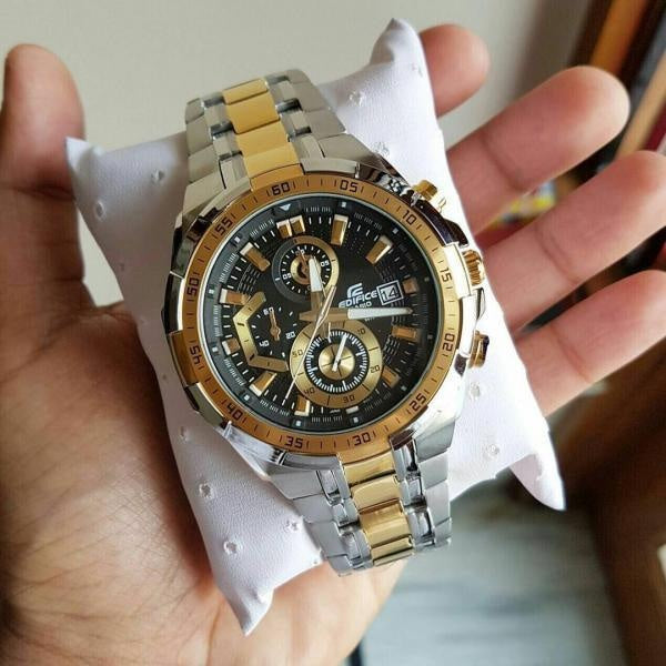 Casi_o Edific_e 2Tone Black Watch