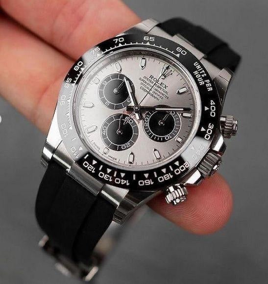Role_x Daytona Gray Belt Watch