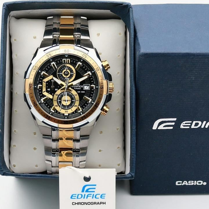 Casi_o Edific_e 2Tone Black Watch