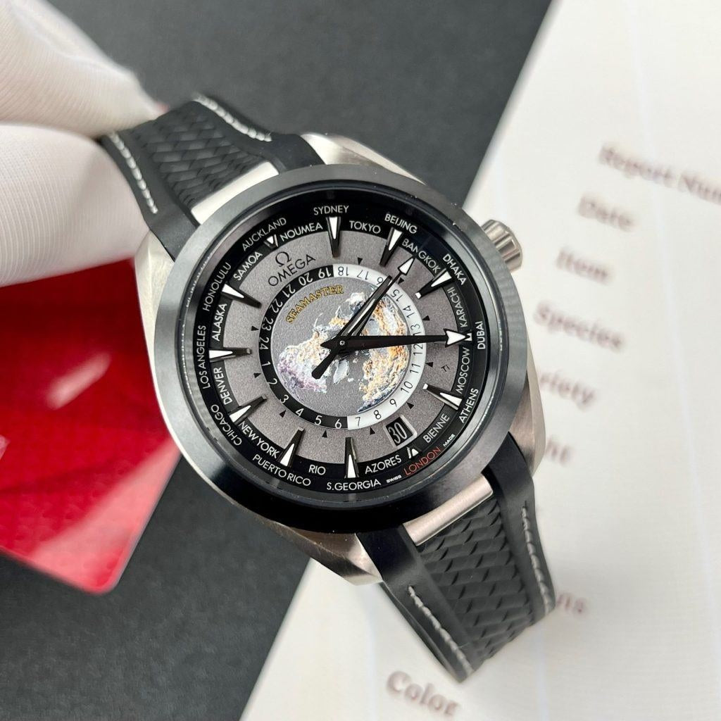 Seamaster world map watch For Men