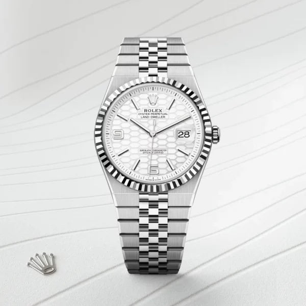 Role_x Land Dweller Silver/White Watch
