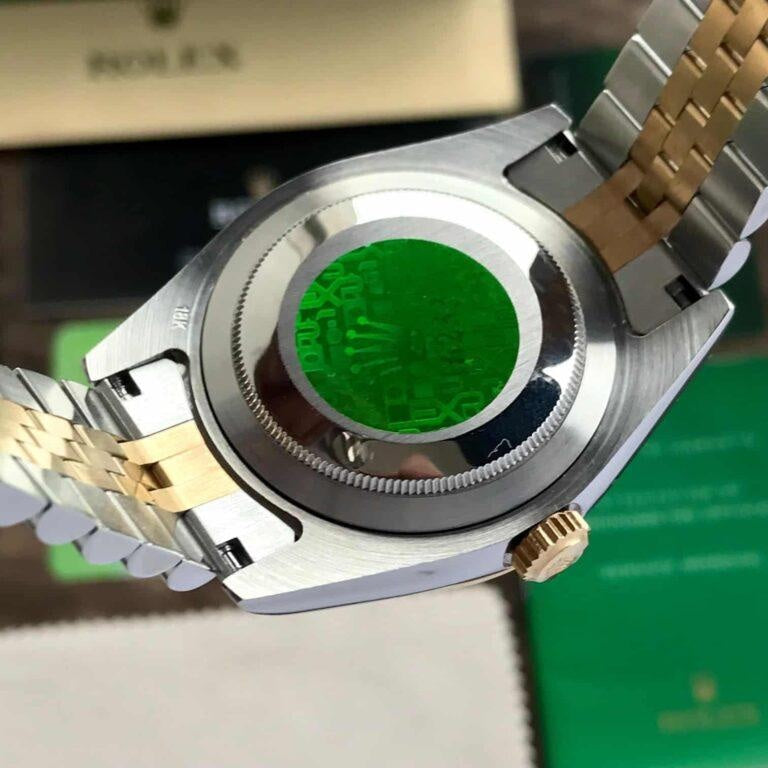 Role_x Date Just Gold Roman Watch