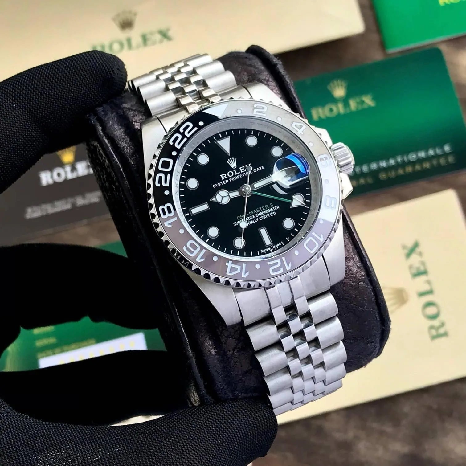 Role_x Gmt Master Black Watch
