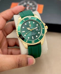 Role_x Submarine Green Belt Watch