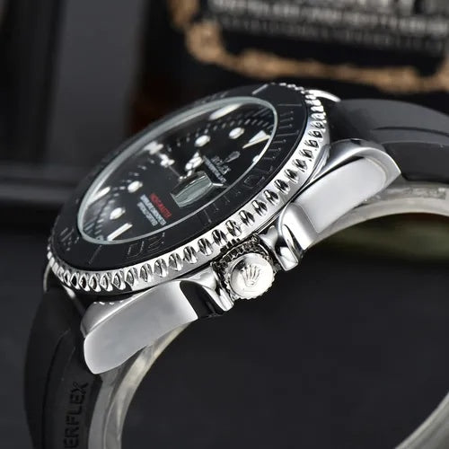 Role_x Yach Master Silver Watch