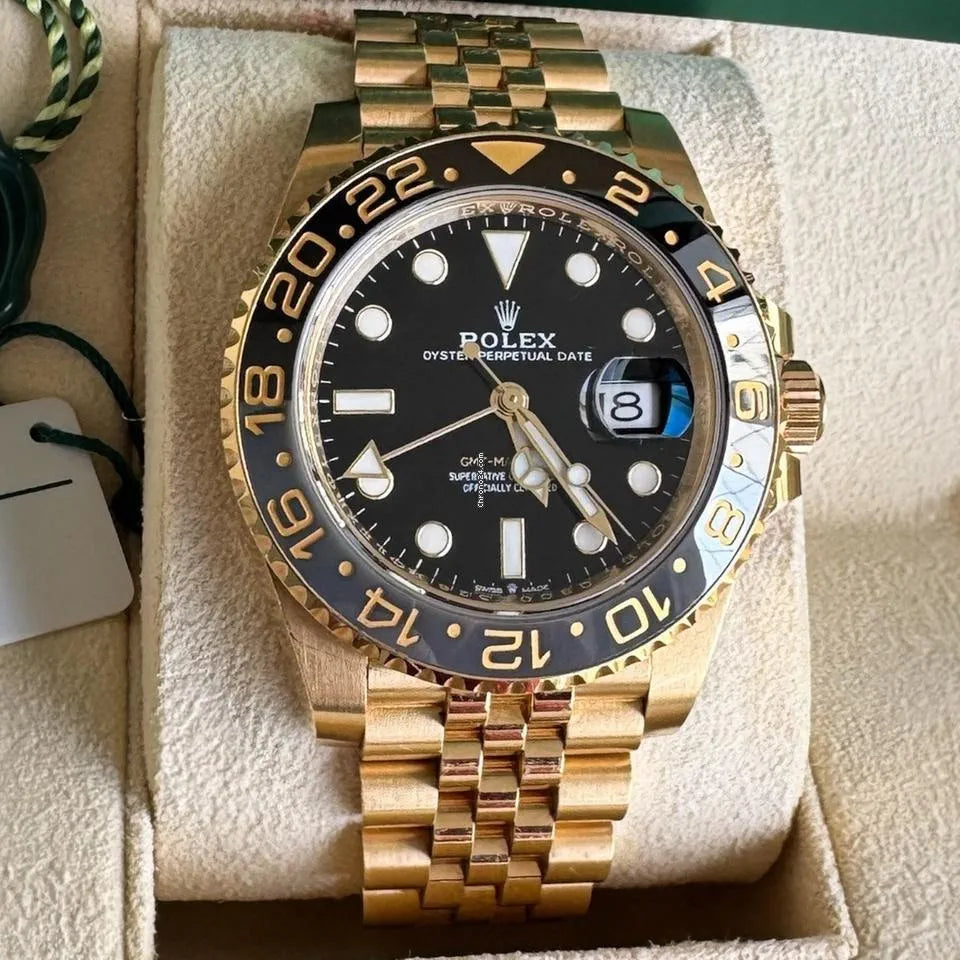 Role_x Gmt Master Gold Watch