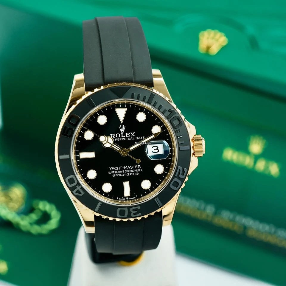 Role_x Yach Master Gold Watch