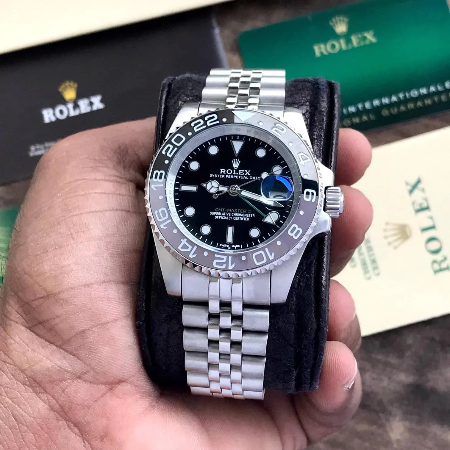 Role_x Gmt Master Black Watch