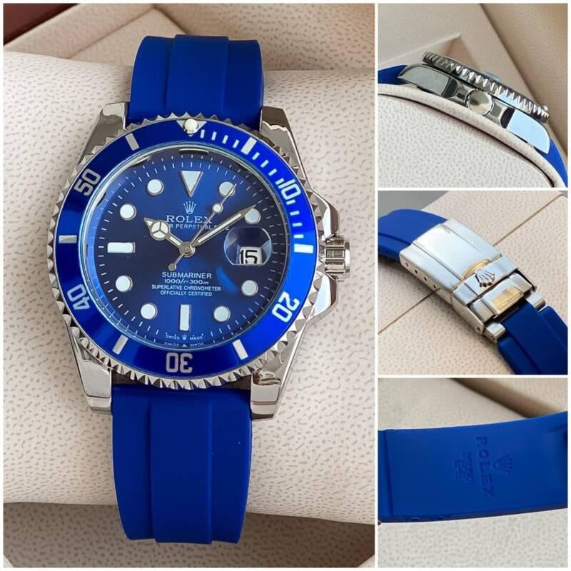 Role_x Submarine Blue Belt Watch
